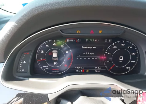 2018 Audi Q7 3.0T Premium z USA, uszkodzony, nr VIN WA1VAAF79JD037601